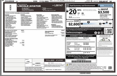 2025 Lincoln Aviator Reserve