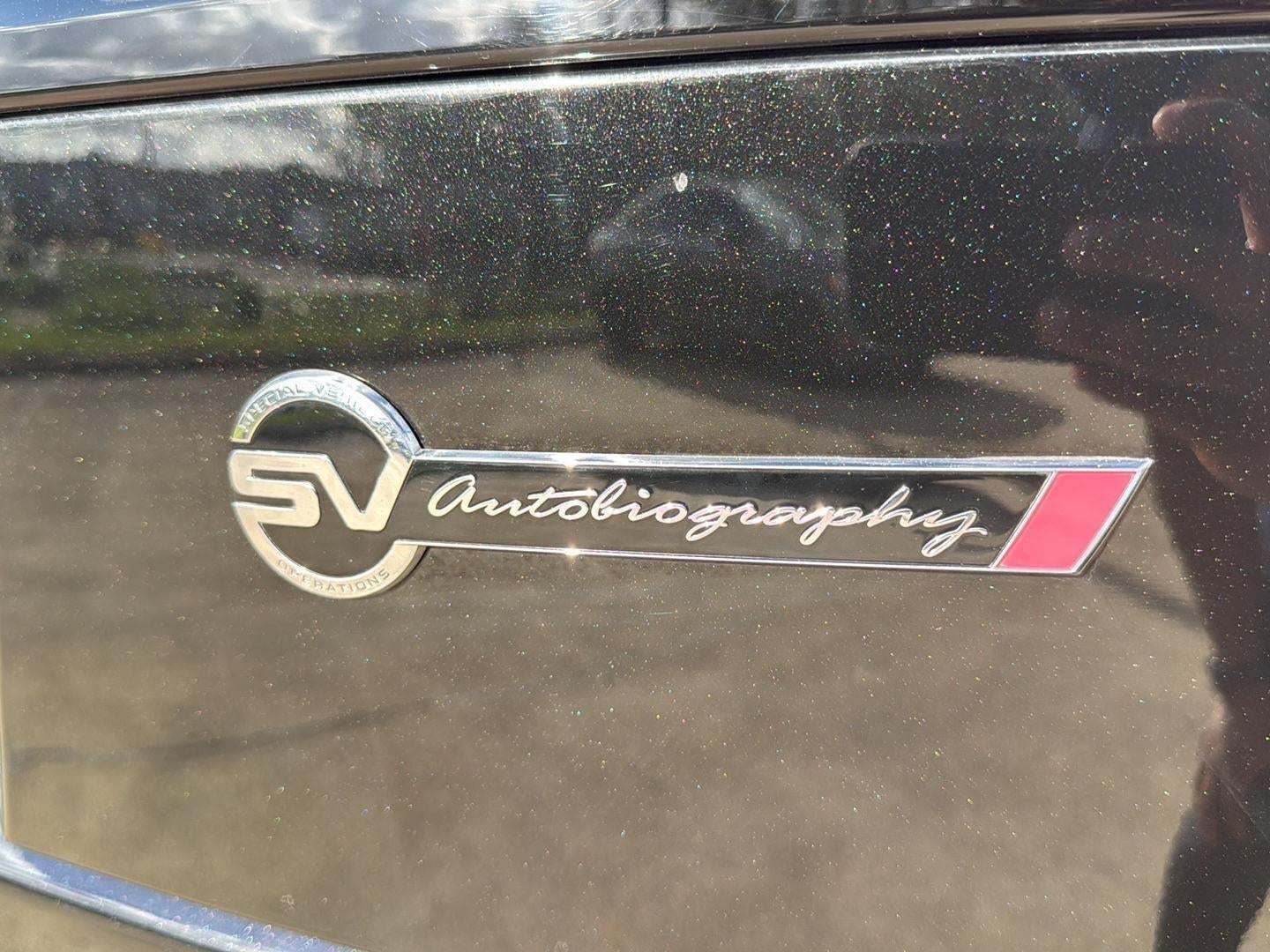 2021 Land Rover Range Rover SV Autobiography Dynamic Black