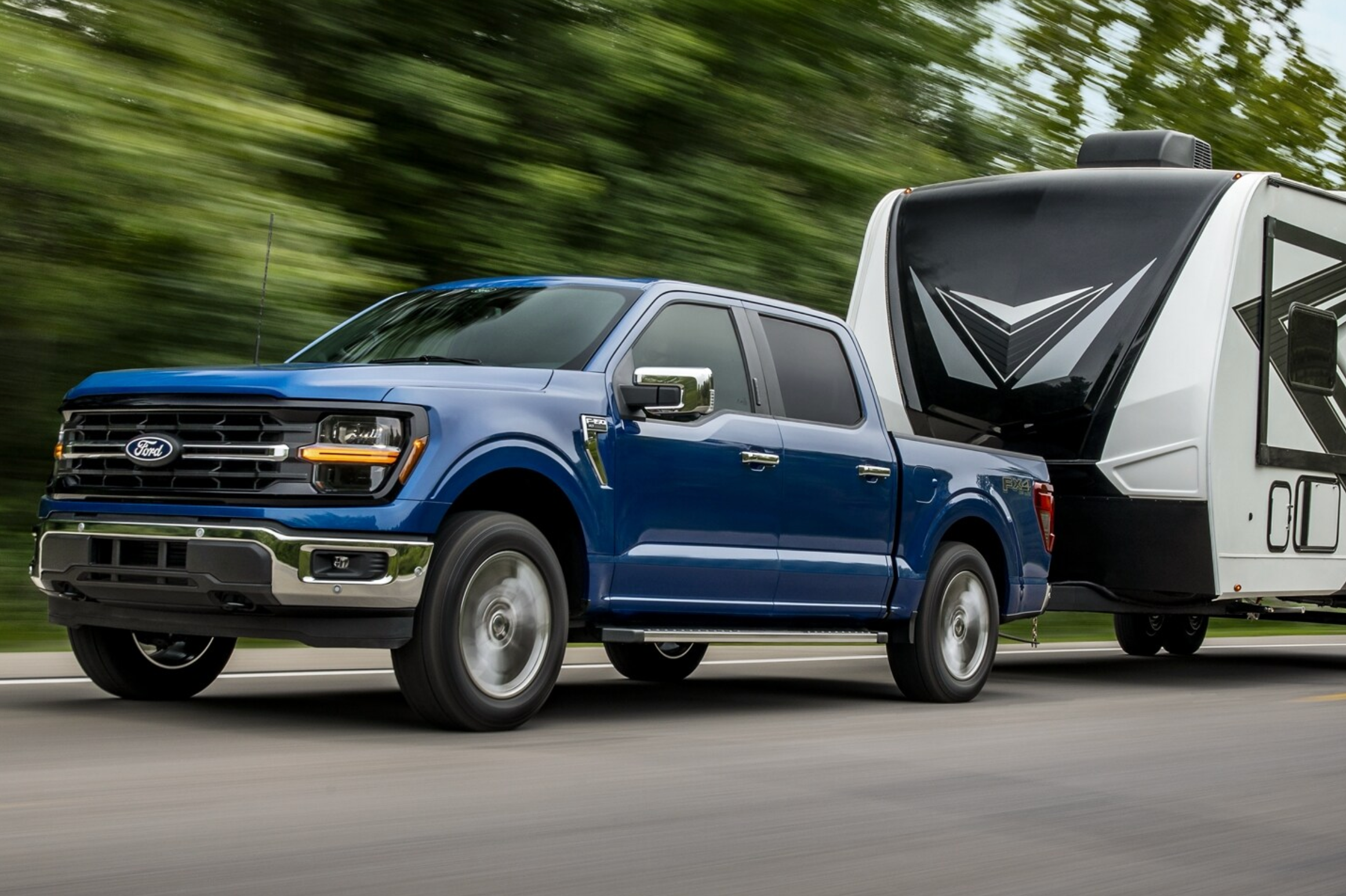 2024 Ford F-150 XLT in Atlas Blue in Lake Charles, LA