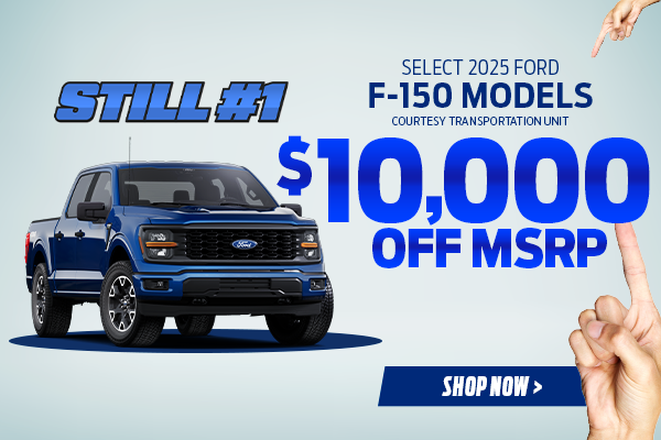 Select 2025 Ford F-150 Models
