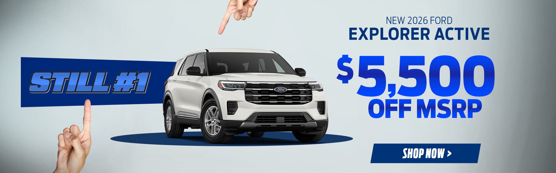 2026 Ford Explorer Active offer in Lake Charles, LA
