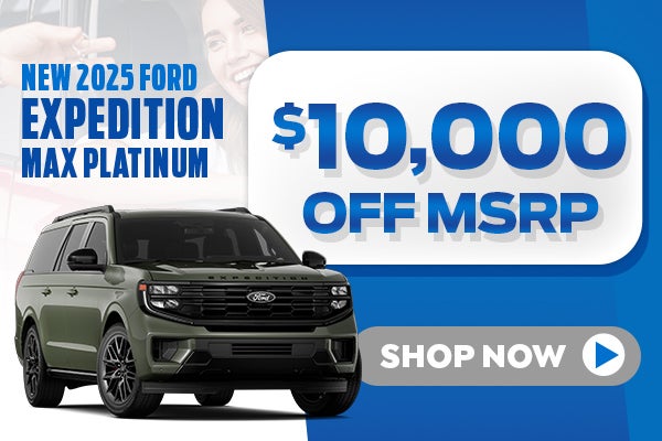 New 2025 Ford Expedition Max Platinum offer in Lake Charles