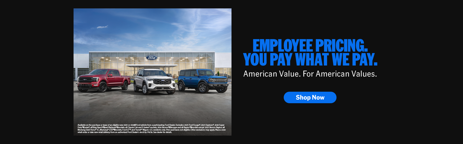 Employee pricing in Lake Charles, LA