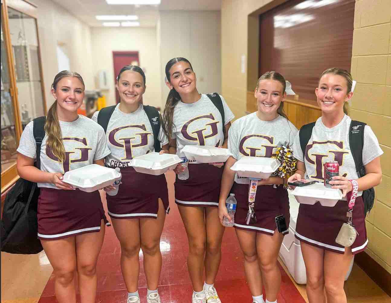 Grand Lake High Cheer Pregame Meal