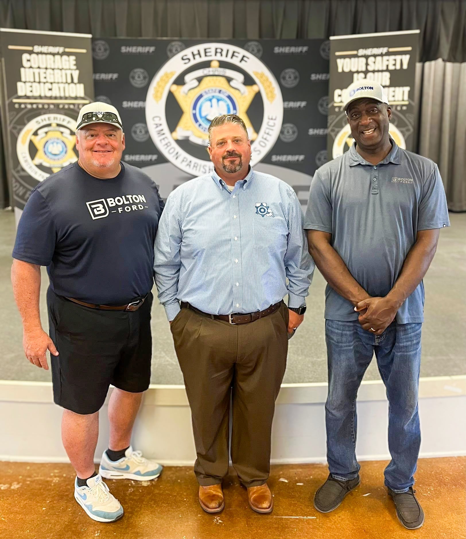 Cooking for Cameron Parish Sheriff’s Office Banquet Near Orange